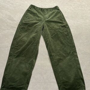 Comptoir Des Cottonieres Green Corduroy Pants